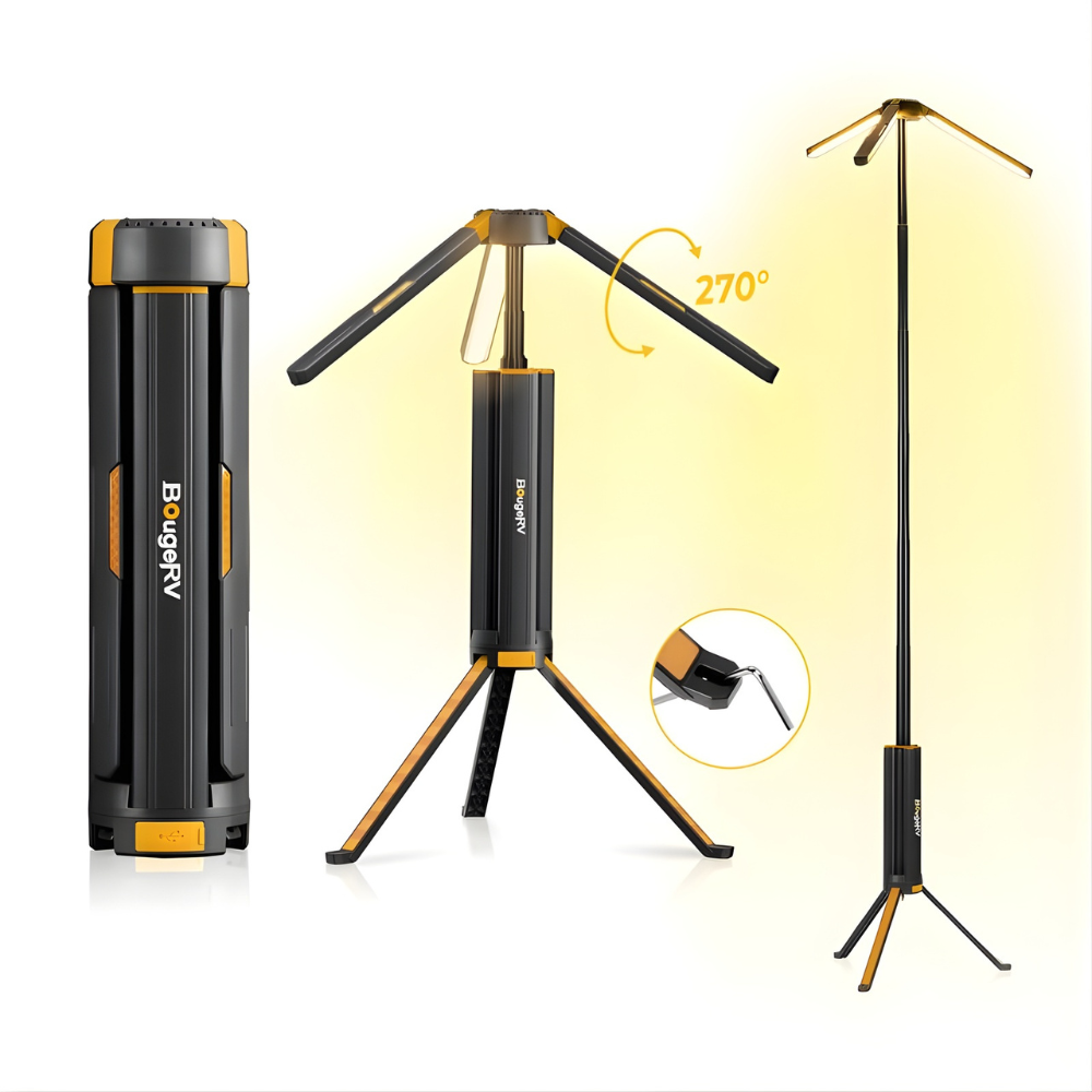 Rechargeable Tripod Camping Light