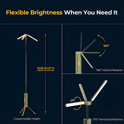 Rechargeable Tripod Camping Light