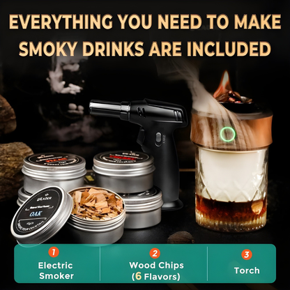 Electric Cocktail Smoker Kit